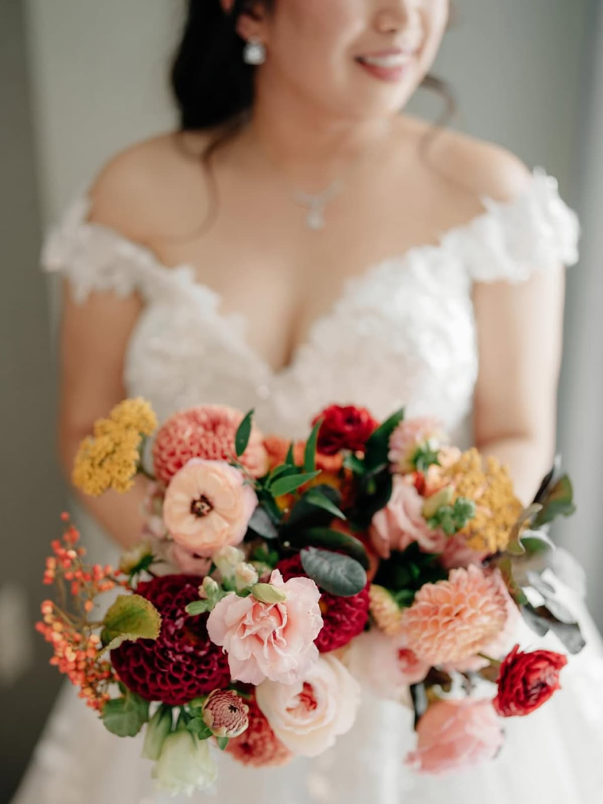 Bridal bouquet · Fall wedding